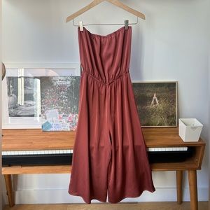 Urban Outfitters Strapless Jumpsuit